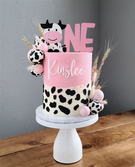 cow print birthday cake|cow birthday cake for girl.